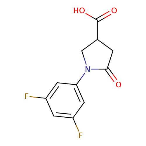 1-(3,5-Difluorophenyl)-5-oxopyrrolidine-3-carboxylic acid
