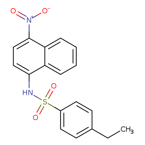 4-ethyl-N-(4-nitronaphthalen-1-yl)benzene-1-sulfonamide