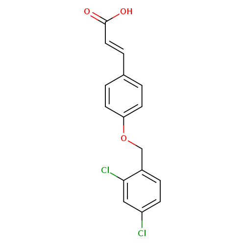 3-(4-((2,4-Dichlorobenzyl)oxy)phenyl)acrylic acid