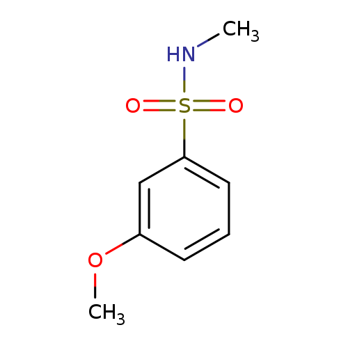 3-methoxy-N-methylbenzene-1-sulfonamide