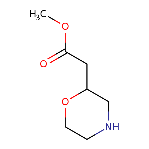 MORPHOLIN-2-YL-ACETIC ACID METHYL ESTER