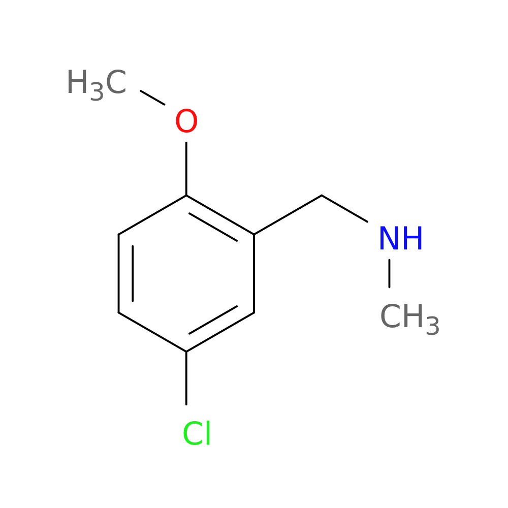 1-(5-Chloro-2-methoxyphenyl)-N-methylmethanamine
