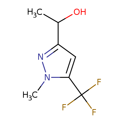 1-[1-methyl-5-(trifluoromethyl)-1H-pyrazol-3-yl]ethan-1-ol