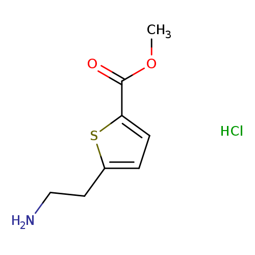 methyl5-(2-aminoethyl)thiophene-2-carboxylatehydrochloride