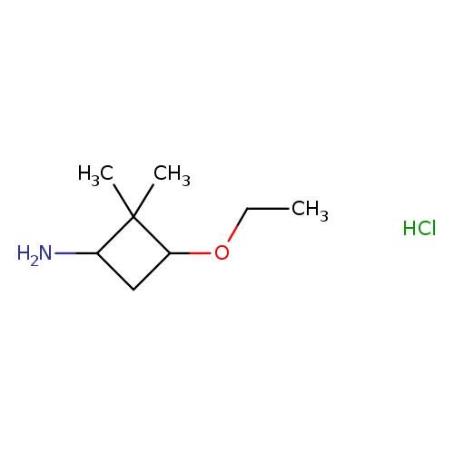 3-Ethoxy-2,2-dimethylcyclobutan-1-amine hydrochloride