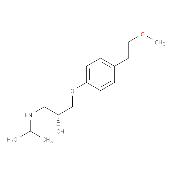 (2R)-1-[4-(2-methoxyethyl)phenoxy]-3-[(propan-2-yl)amino]propan-2-ol