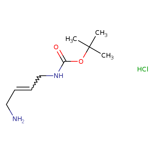 Carbamic acid, N-(4-amino-2-buten-1-yl)-, 1,1-dimethylethyl ester, hydrochloride (1:1)
