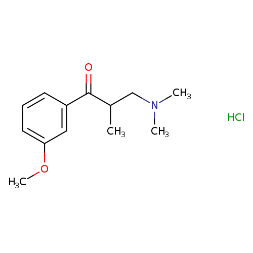 3-(Dimethylamino)-1-(3-methoxyphenyl)-2-methyl-1-propanone hydrochloride