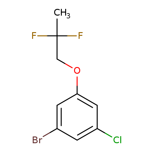 1-Bromo-3-chloro-5-(2,2-difluoropropoxy)benzene