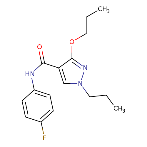 N-(4-fluorophenyl)-3-propoxy-1-propyl-1H-pyrazole-4-carboxamide