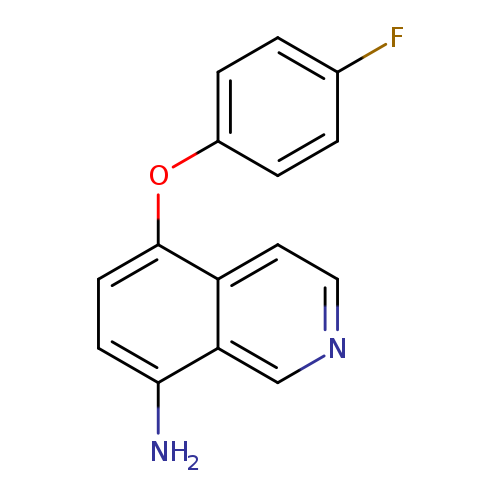 5-(4-fluorophenoxy)isoquinolin-8-amine