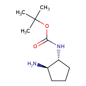 Carbamic acid, N-[(1R,2R)-2-aminocyclopentyl]-, 1,1-dimethylethyl ester
