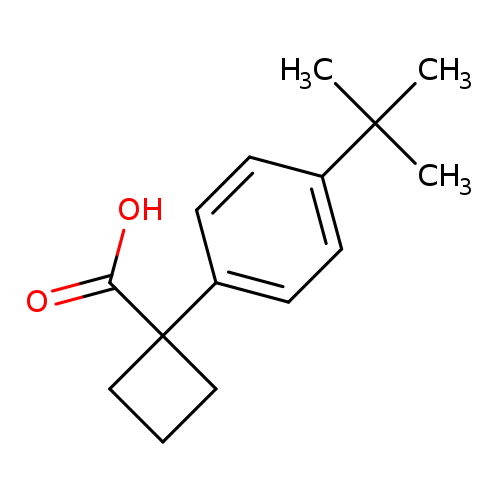 1-(4-tert-butylphenyl)cyclobutane-1-carboxylic acid