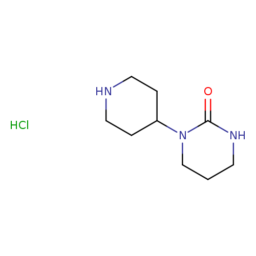 1-(piperidin-4-yl)-1,3-diazinan-2-one hydrochloride