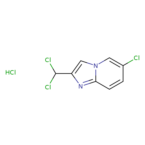 6-chloro-2-(dichloromethyl)imidazo[1,2-a]pyridine hydrochloride