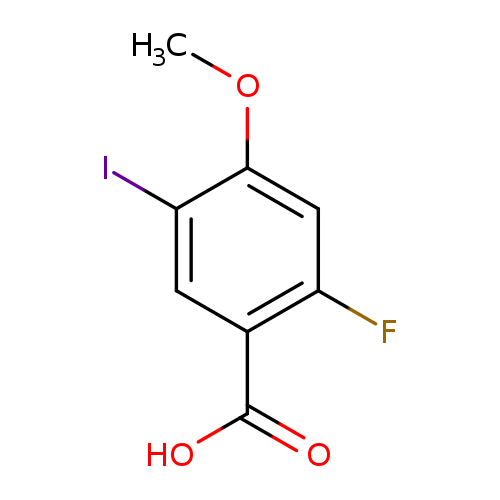 2-Fluoro-5-iodo-4-methoxybenzoic acid