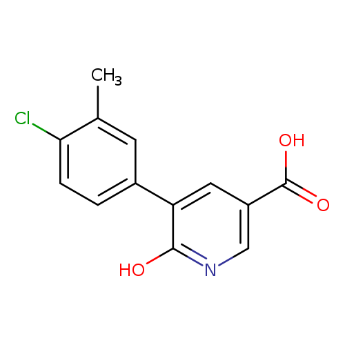 5-(4-Chloro-3-methylphenyl)-6-hydroxynicotinic acid