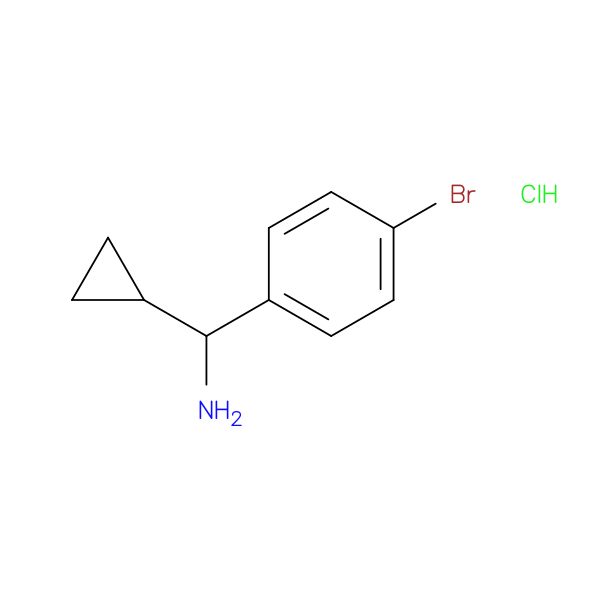 (4-Bromophenyl)(cyclopropyl)methanamine hydrochloride