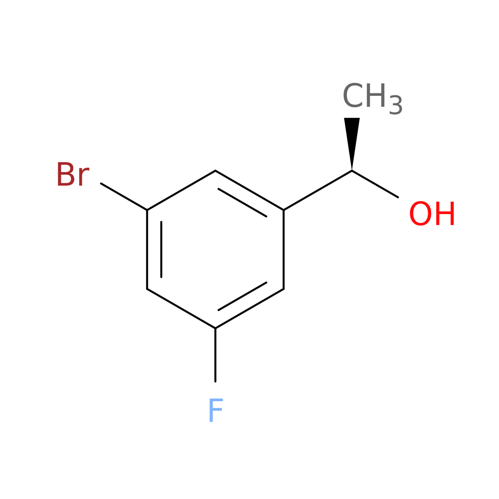(1r)-1-(3-Bromo-5-fluorophenyl)ethan-1-ol