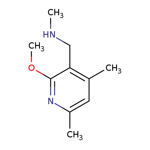 [(2-methoxy-4,6-dimethylpyridin-3-yl)methyl](methyl)amine