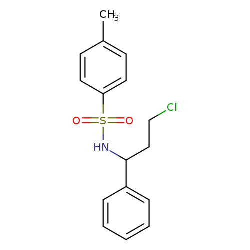 N-(3-chloro-1-phenylpropyl)-4-methylbenzene-1-sulfonamide