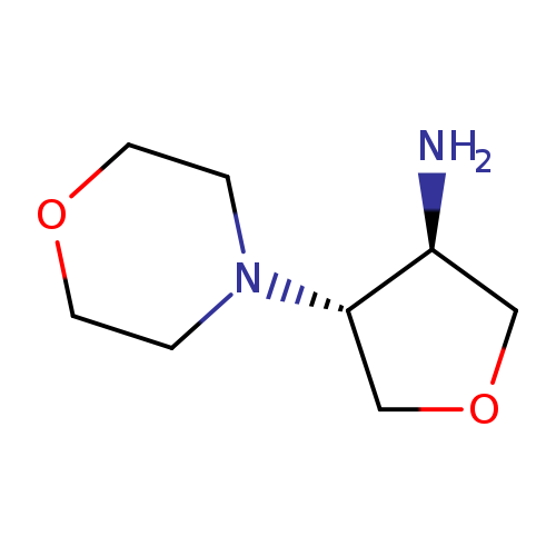 Trans-4-(4-morpholinyl)tetrahydro-3-furanamine