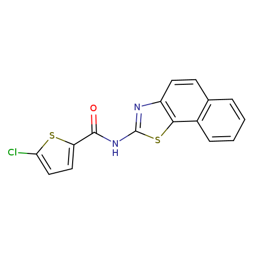 5-chloro-N-{naphtho[2,1-d][1,3]thiazol-2-yl}thiophene-2-carboxamide