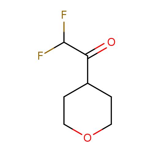 2,2-difluoro-1-(oxan-4-yl)ethan-1-one