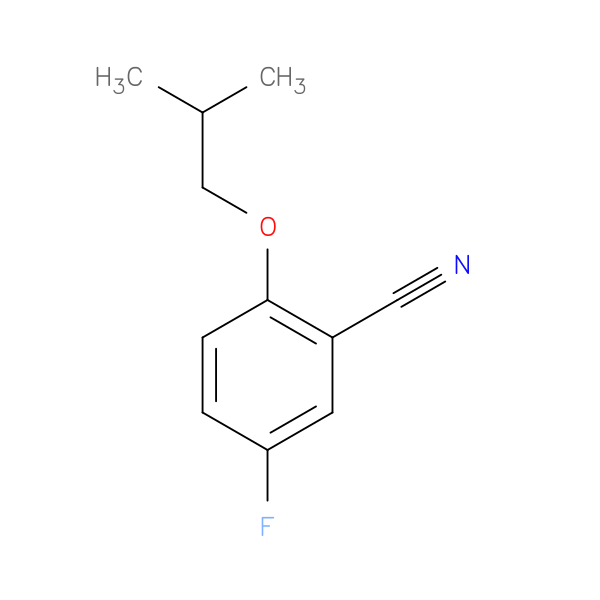5-Fluoro-2-(2-methylpropoxy)benzonitrile