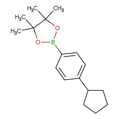 2-(4-CYCLOPENTYLPHENYL)-4,4,5,5-TETRAMETHYL-1,3,2-DIOXABOROLANE