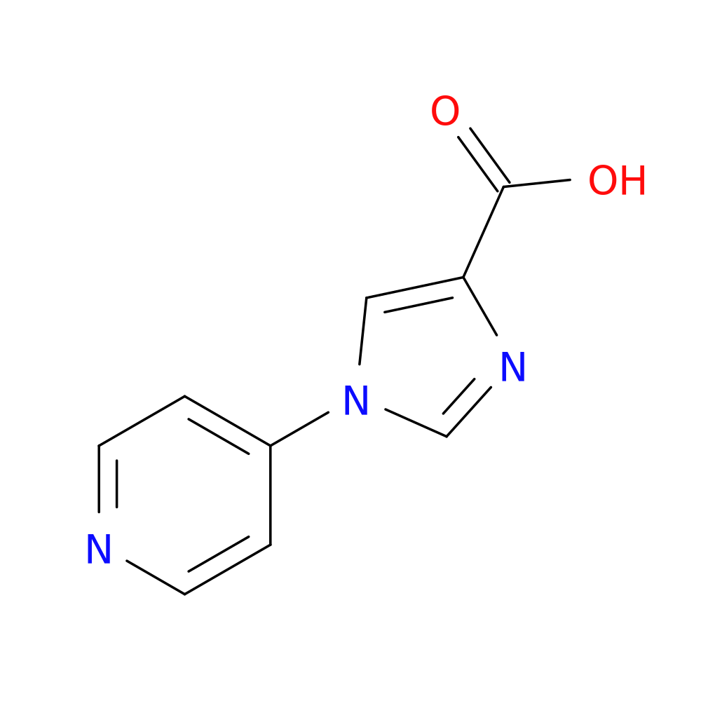 1-(Pyridin-4-yl)-1H-imidazole-4-carboxylic acid