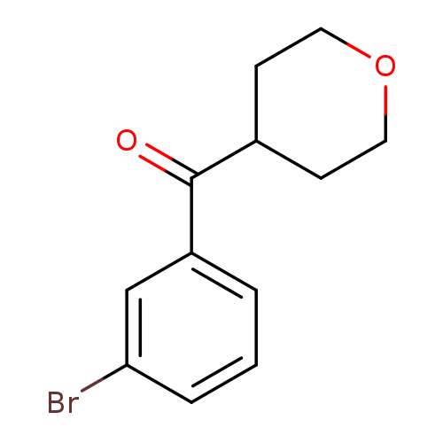 4-(3-bromobenzoyl)oxane