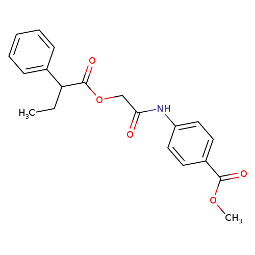 methyl 4-{2-[(2-phenylbutanoyl)oxy]acetamido}benzoate