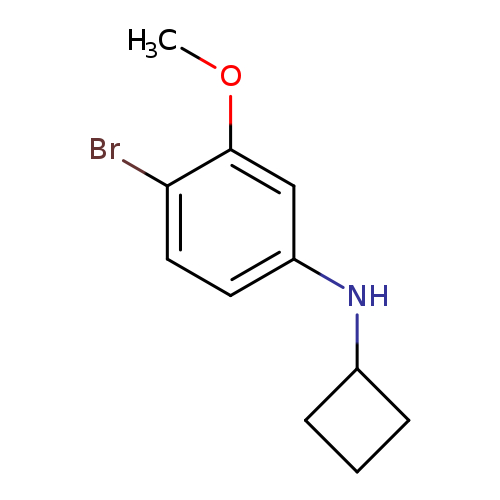 4-Bromo-n-cyclobutyl-3-methoxyaniline