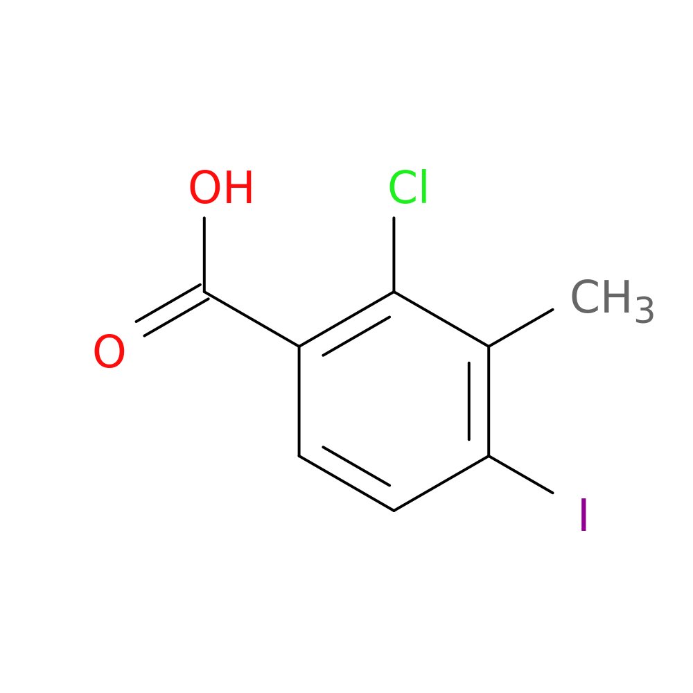2-chloro-4-iodo-3-methylbenzoic acid