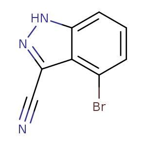 4-Bromo-1H-indazole-3-carbonitrile