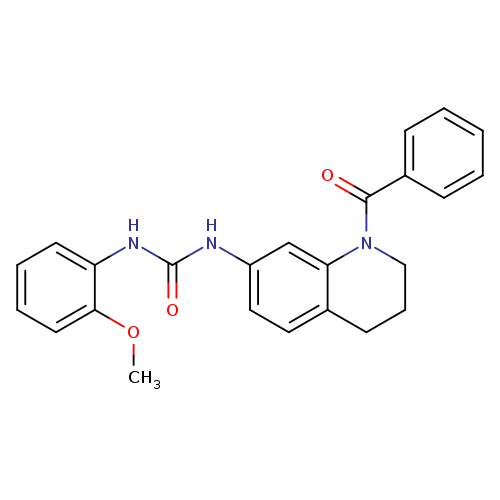 3-(1-benzoyl-1,2,3,4-tetrahydroquinolin-7-yl)-1-(2-methoxyphenyl)urea