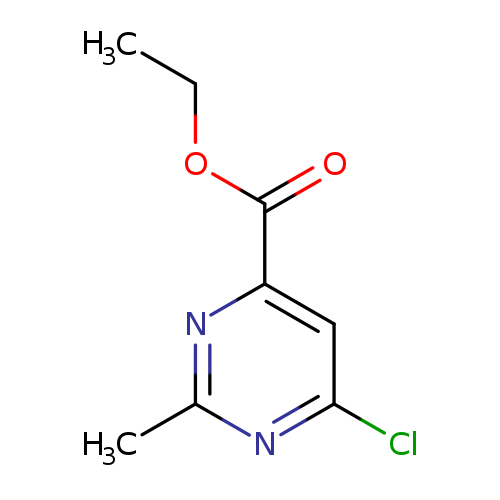 4-PyriMidinecarboxylic acid, 6-chloro-2-Methyl-, ethyl ester
