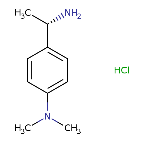 (S)-4-(1-AMINOETHYL)-N,N-DIMETHYLBENZENAMINE HYDROCHLORIDE
