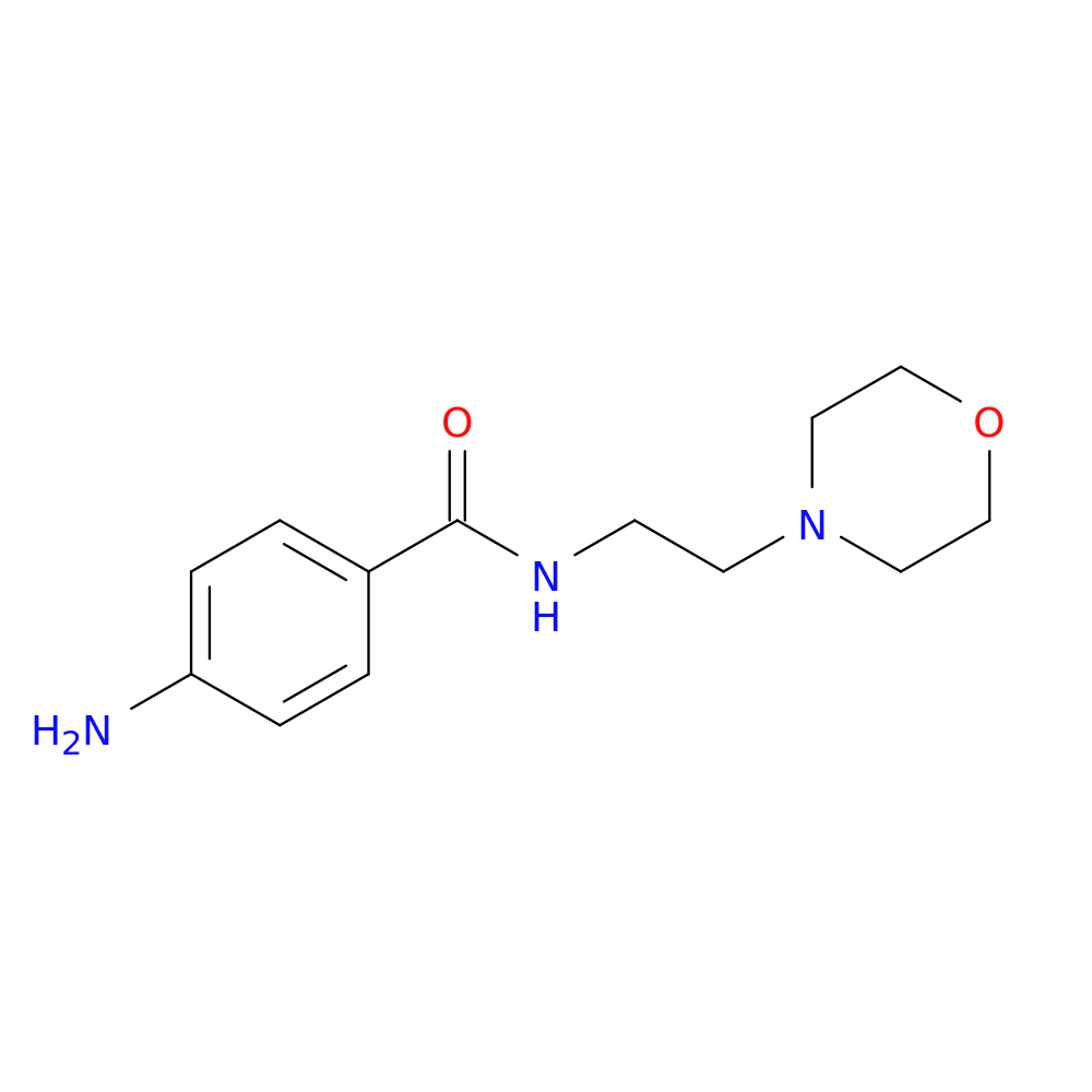 4-amino-N-[2-(morpholin-4-yl)ethyl]benzamide