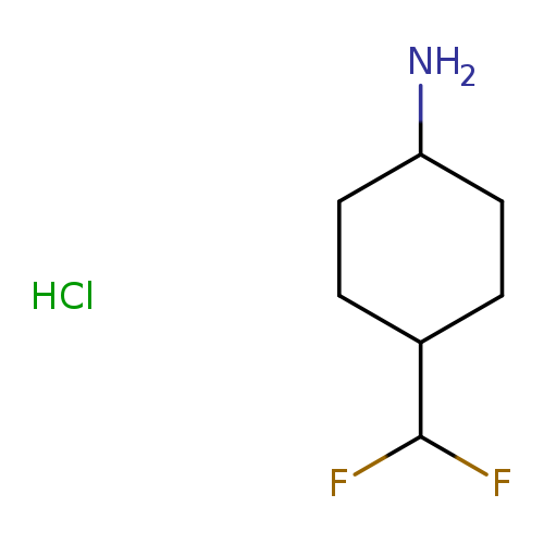 4-(difluoromethyl)cyclohexan-1-amine hydrochloride