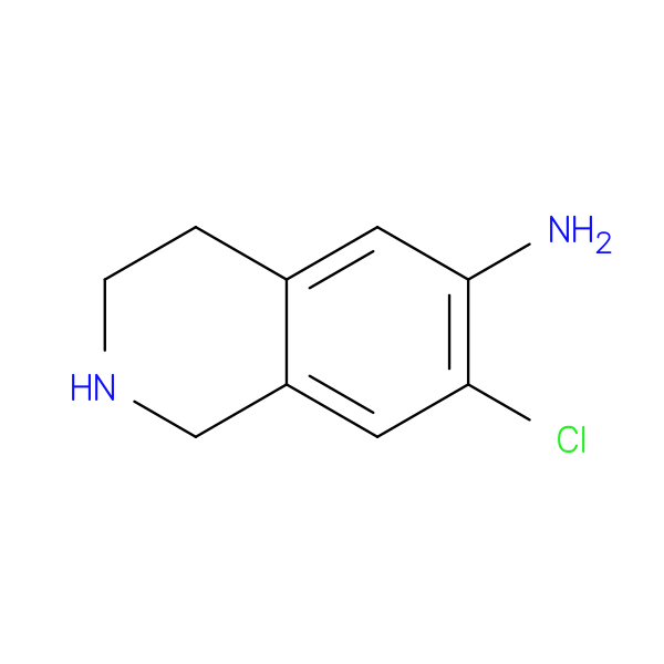 7-Chloro-1,2,3,4-tetrahydroisoquinolin-6-amine
