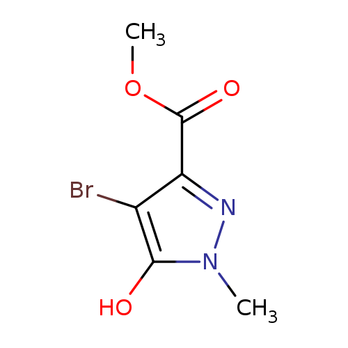methyl 4-bromo-5-hydroxy-1-methyl-1H-pyrazole-3-carboxylate