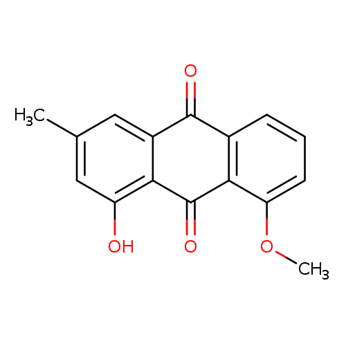 1-Hydroxy-8-methoxy-3-methylanthracene-9,10-dione