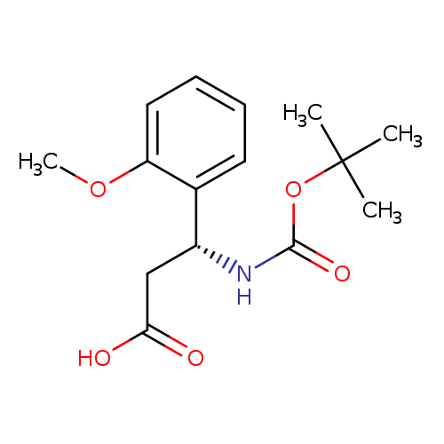 BOC-(R)-3-AMINO-3-(2-METHOXY-PHENYL)-PROPIONIC ACID