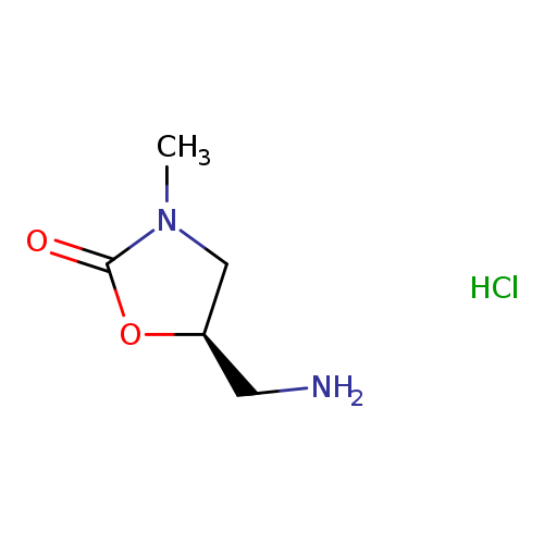 (5R)-5-(aminomethyl)-3-methyl-1,3-oxazolidin-2-one hydrochloride