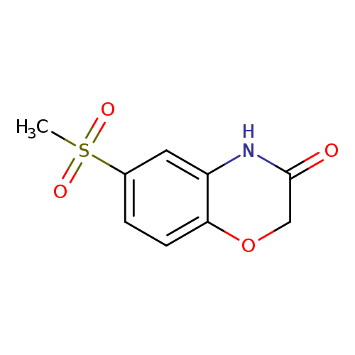 6-Methanesulfonyl-3,4-dihydro-2h-1,4-benzoxazin-3-one