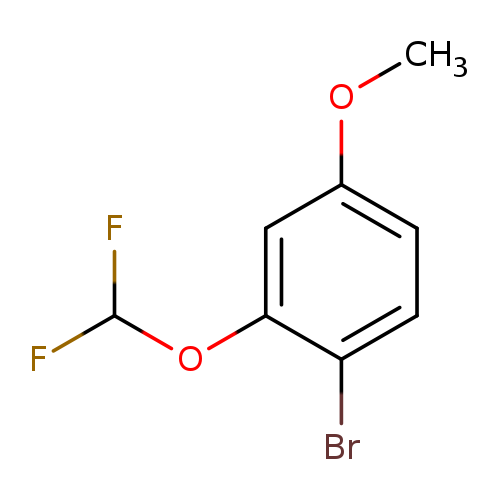 1-Bromo-2-(difluoromethoxy)-4-methoxybenzene