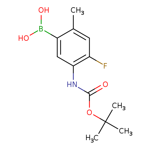 5-(N-BOC-Amino)-4-fluoro-2-methylphenylboronic acid