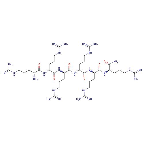 D-Argininamide, D-arginyl-D-arginyl-D-arginyl-D-arginyl-D-arginyl-